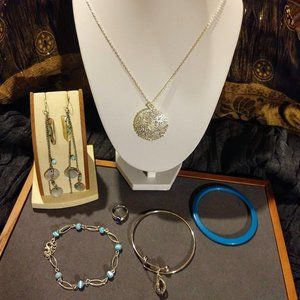 Cute Mixed Jewelry Lot w Sterling Ring